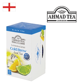 AAhmad Tea Cold Brew Black Tea Lemon Lime 20x2g