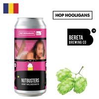 Hop Hooligans  Bereta - Nutbusters 500ml CAN - Drink Online - Drink Shop